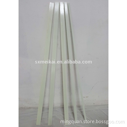 Fiberglass insert flat bar for Roman Blind